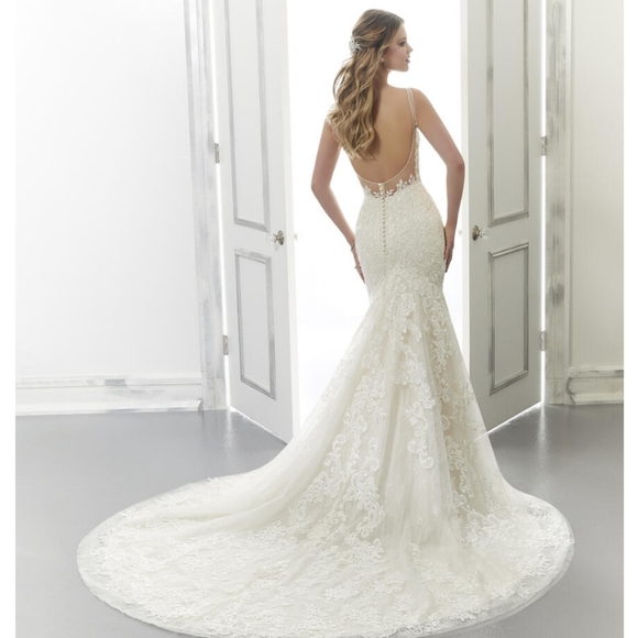 Madeline Gardner Dresses & Skirts - Morilee Lee #2172 Aria Lace Wedding Gown